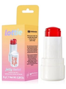 💎 NEW 💎 Lottie London Jelly Twist Cheek & Lip Tint Coral Crush 💎